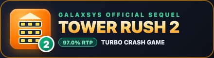 Tower Rush 2 by Galaxsys Logo